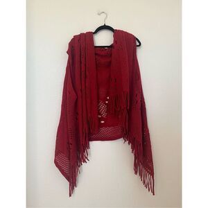 Women's Lightweight Hollow Out Pashmina Tassel Hem Multifunction Shawl NEW